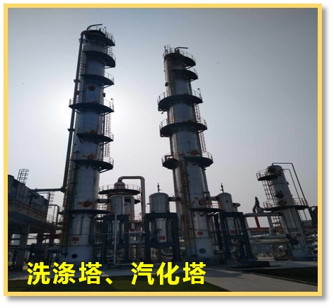 洗滌塔、汽化塔
